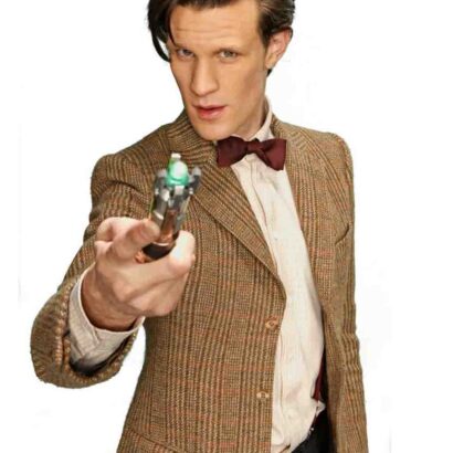 11th Doctor Brown Leather Coat