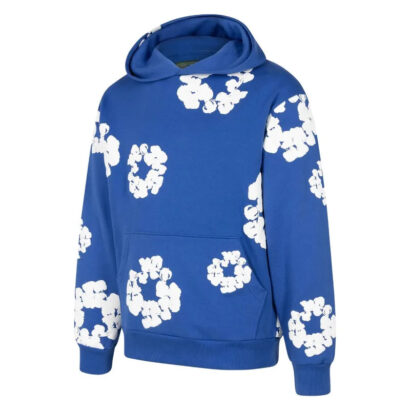 Denim Tears Wreath-Print Pullover hoodie