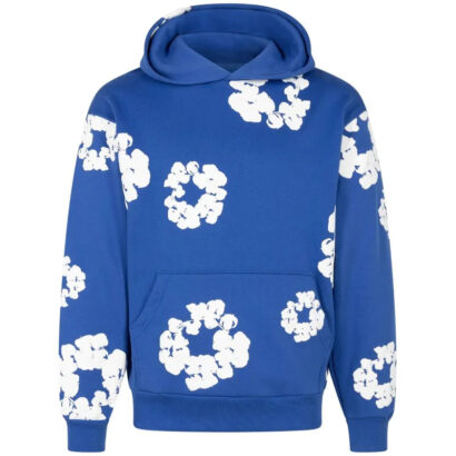 Denim Tears Wreath-Print Pullover hoodie