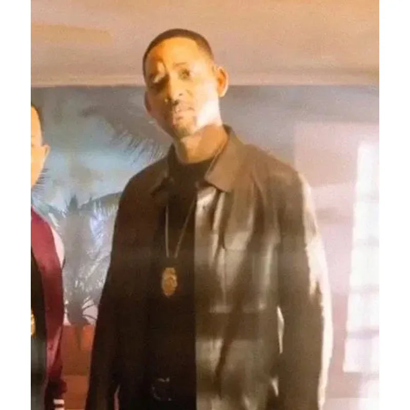 Bad Boys For Life Mike Lowrey Leather Brown Jacket