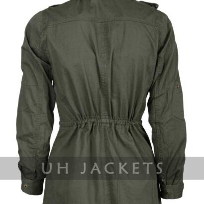 Women Hooded Long Versatile Coat