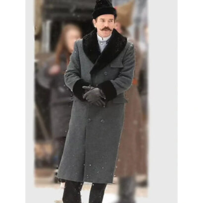A Gentleman In Moscow 2024 Ewan McGregor Grey Coat