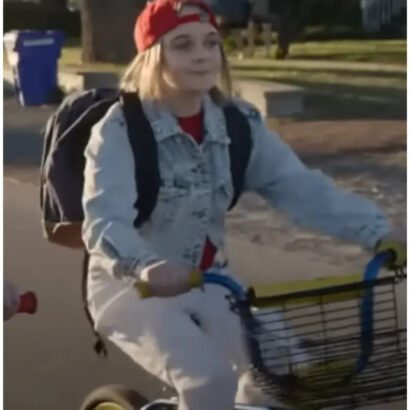 Abby James Witherspoon Monster Summer Denim Jacket