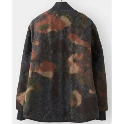 All American S06 Spencer James Wool Camo Print Jacket