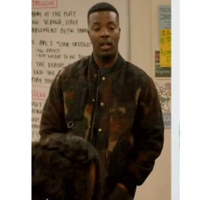 All American S06 Spencer James Wool Camo Print Jacket