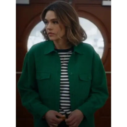 Aimee Teegarden An Easter Bloom 2024 Green Jacket