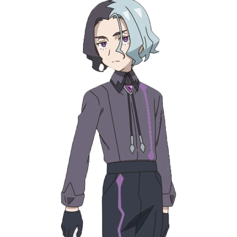 Amegeo Pokémon Horizons The Series Purple Jacket