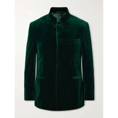 Henry Cavill Argylle 2024 Green Velvet Blazer