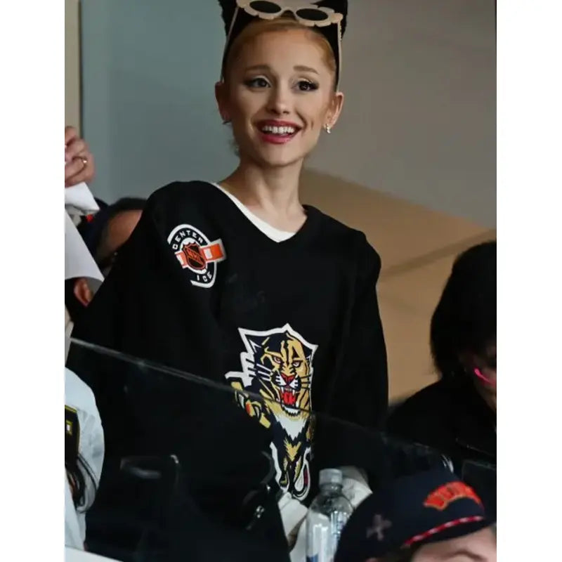 Ariana Grande Stanley Cup Final Fleece Sweatshirt