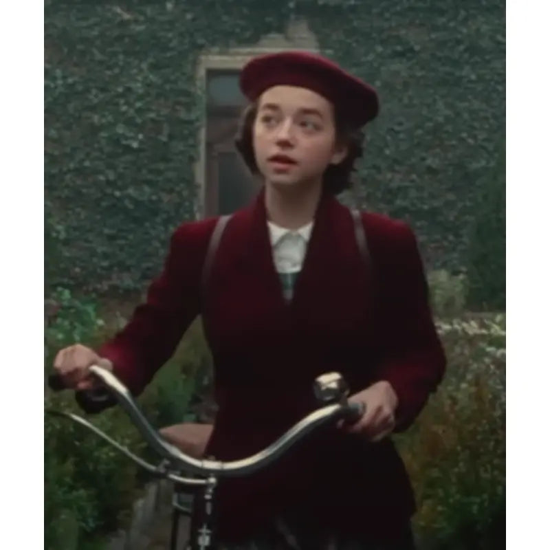 Ariella Glaser White Bird 2023 Red Blazer