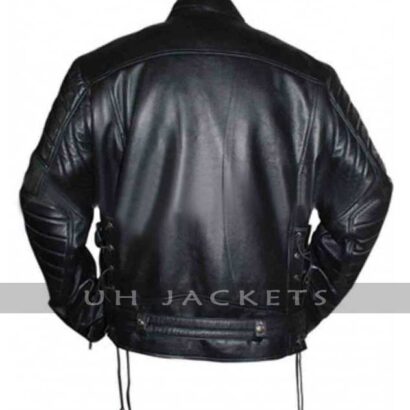 Terminator Genisys Arnold Schwarzenegger Leather Jacket