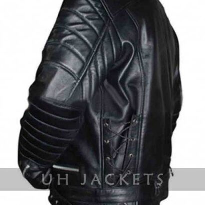 Terminator Genisys Arnold Schwarzenegger Leather Jacket
