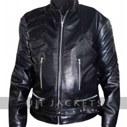 Terminator Genisys Arnold Schwarzenegger Leather Jacket