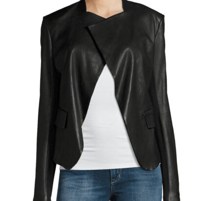 Arrow Dinah Drake Black Drape Jacket
