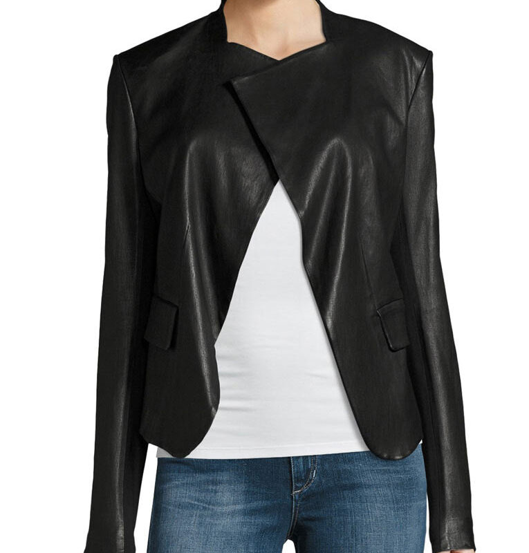 Arrow Dinah Drake Black Drape Jacket