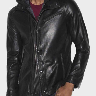 Arrow John Diggle Black Jacket