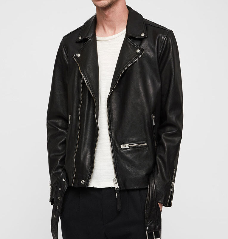 Arrow Oliver Queen Black Motorcycle Jacket