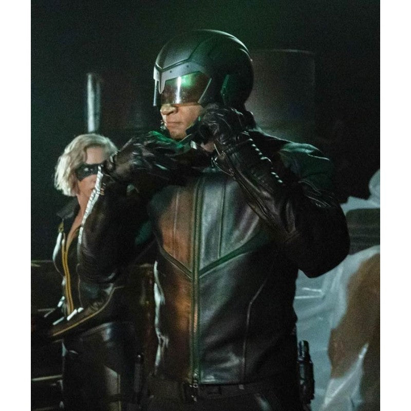 Arrow S08 John Diggle Spartan Jacket