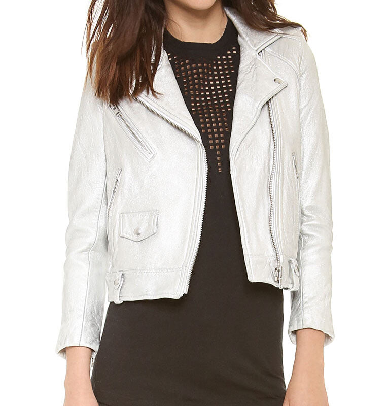 Arrow S5E21 Thea Queen Silver Jacket