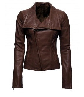 Arrow TV Series Lyla Michaels Brown Jacket