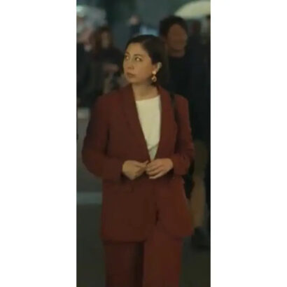 Ayako Fujitani Tokyo Cowboy 2023 Maroon Tuxedo