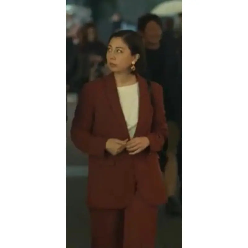 Ayako Fujitani Tokyo Cowboy 2023 Maroon Tuxedo