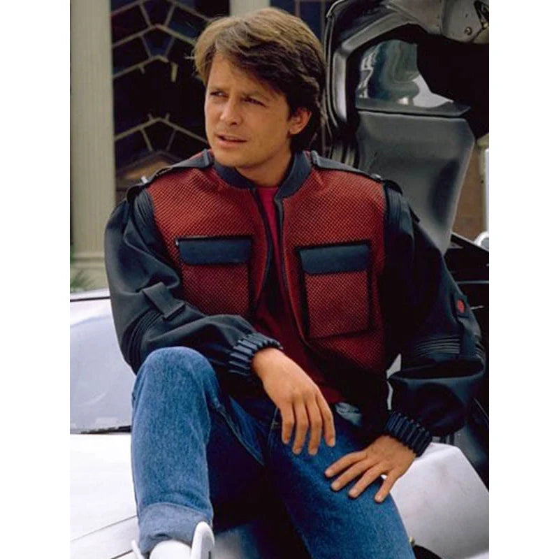 Back To The Future 2 Marty McFly Fox Jacket