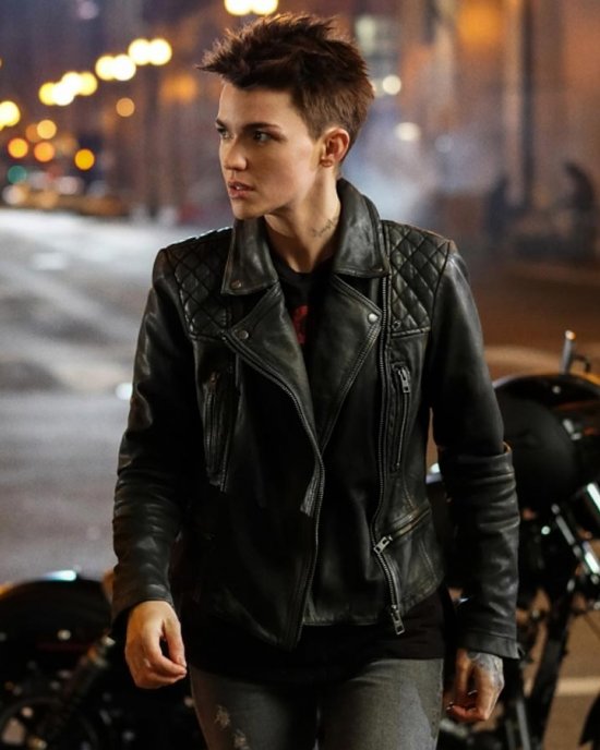 Batwoman Katherine Kane Leather Jacket
