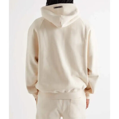 Fear Of God Essentials Beige Hoodie