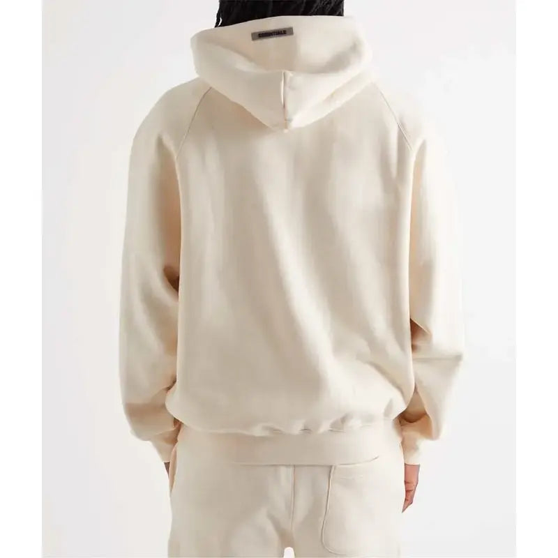 Fear Of God Essentials Beige Hoodie