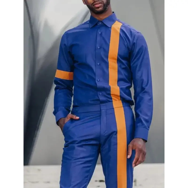 Bel-Air S1 E5 Will Smith Stripe Pant Shirt Suit