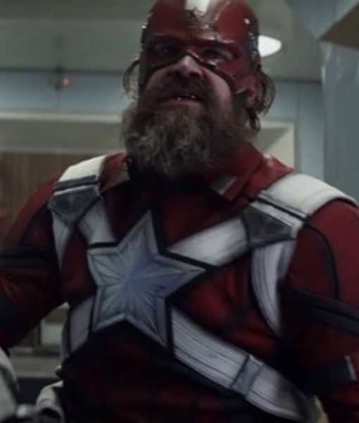 Black Widow 2021 Red Guardian Jacket