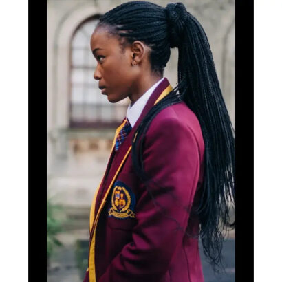 Blood And Water Ama Qamata Red Uniform Maroon Coat