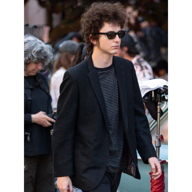 A Complete Unknown Timothée Chalamet Black Blazer
