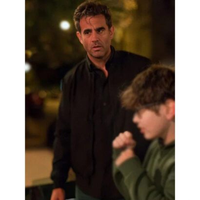 Black Ezra Max Bernal Bomber Jacket