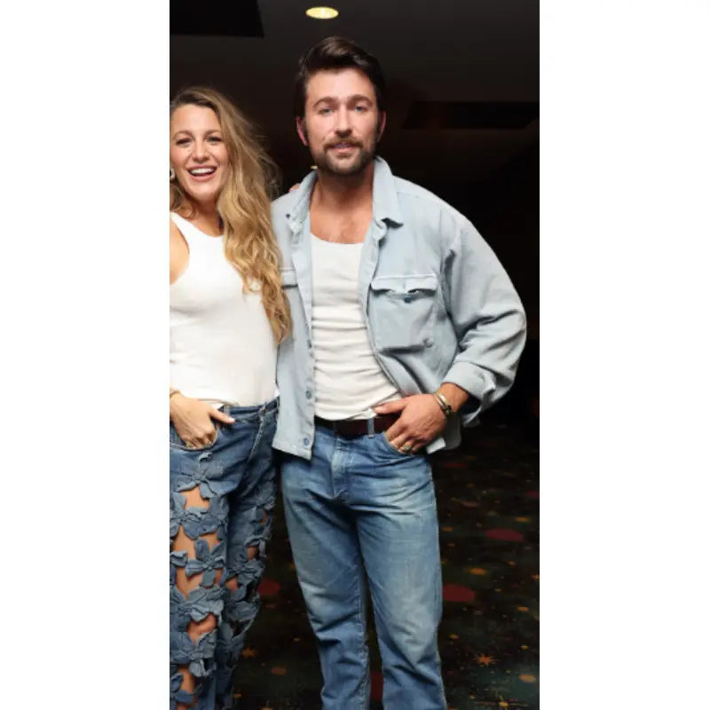 Brandon Sklenar It Ends with Us (2024) Fleece Jacket