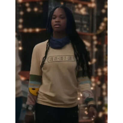 Breathe 2024 Quvenzhané Wallis Beige Sweatshirt