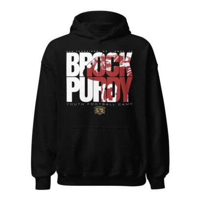 Brock Purdy Black Hoodie