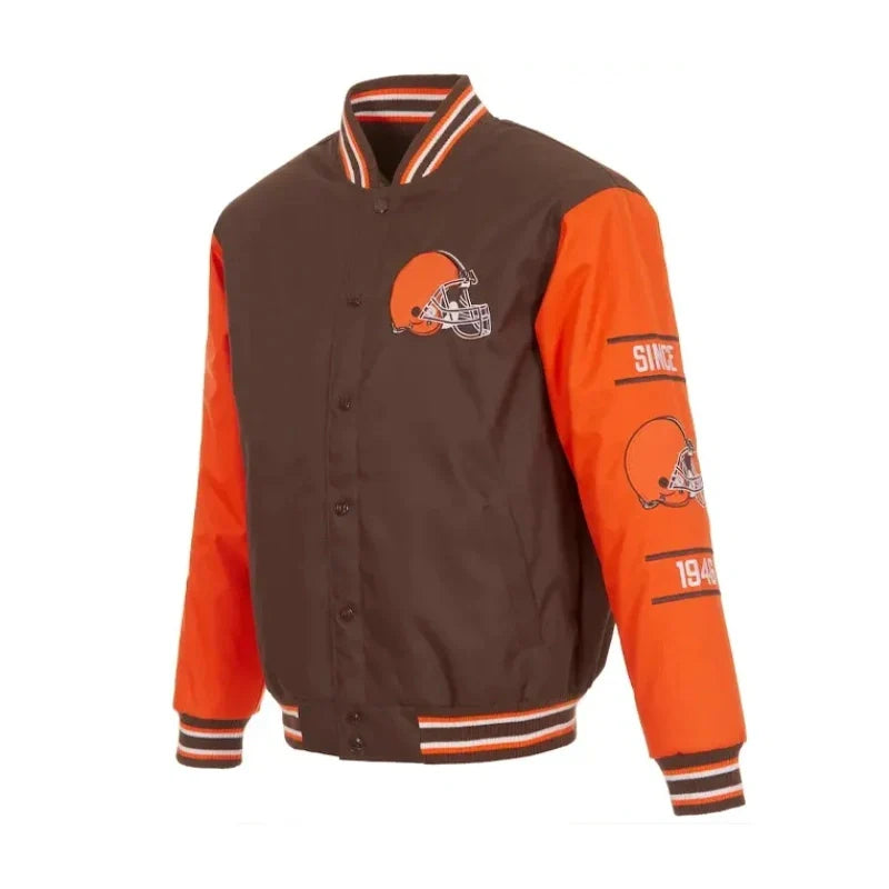 Buster Cleveland Browns Varsity Jacket