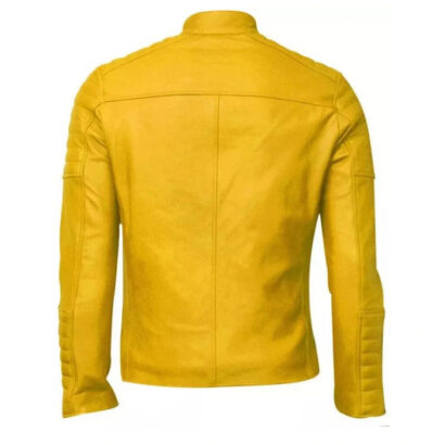 Cafe Racer Motorcycle Leather Men's Jacket