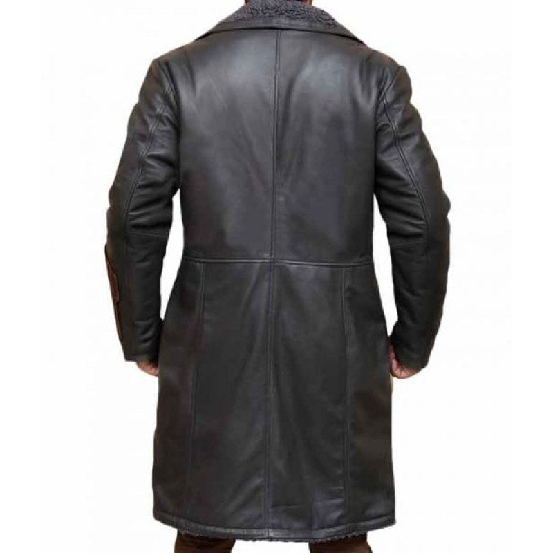 Suicide Squad Captain Boomerang Leather Trench Coat