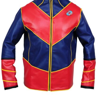 Ray Manchester Captain Man Costume Leather Jacket