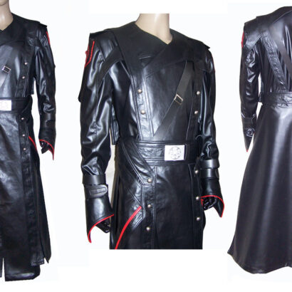 Captain America Avenger Red Skull Leather Coat