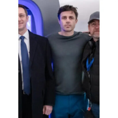 Casey Affleck Slingshot 2024 Grey Sweat Shirt
