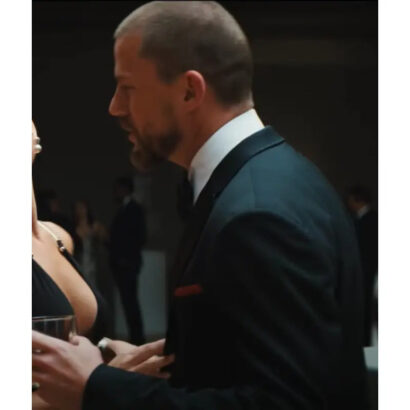 Channing Tatum in Blink Twice (2024) Black Tuxedo