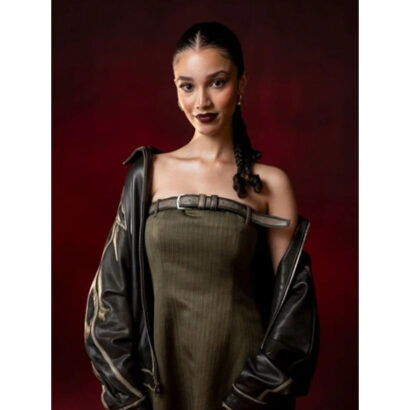 Descendants: The Rise Of Red Malia Baker Black Leather Jacket