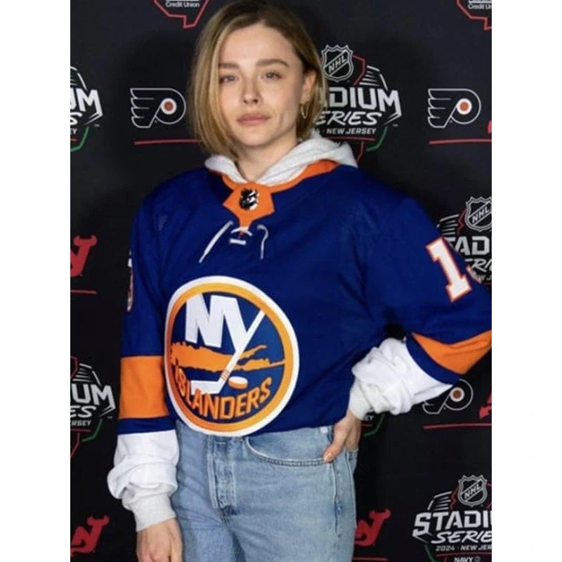 Chloe Grace Moretz New York Islanders Hoodie
