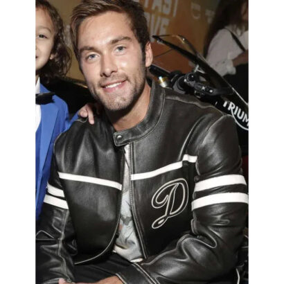 Austin North One Fast Move 2024 Black Leather Jacket