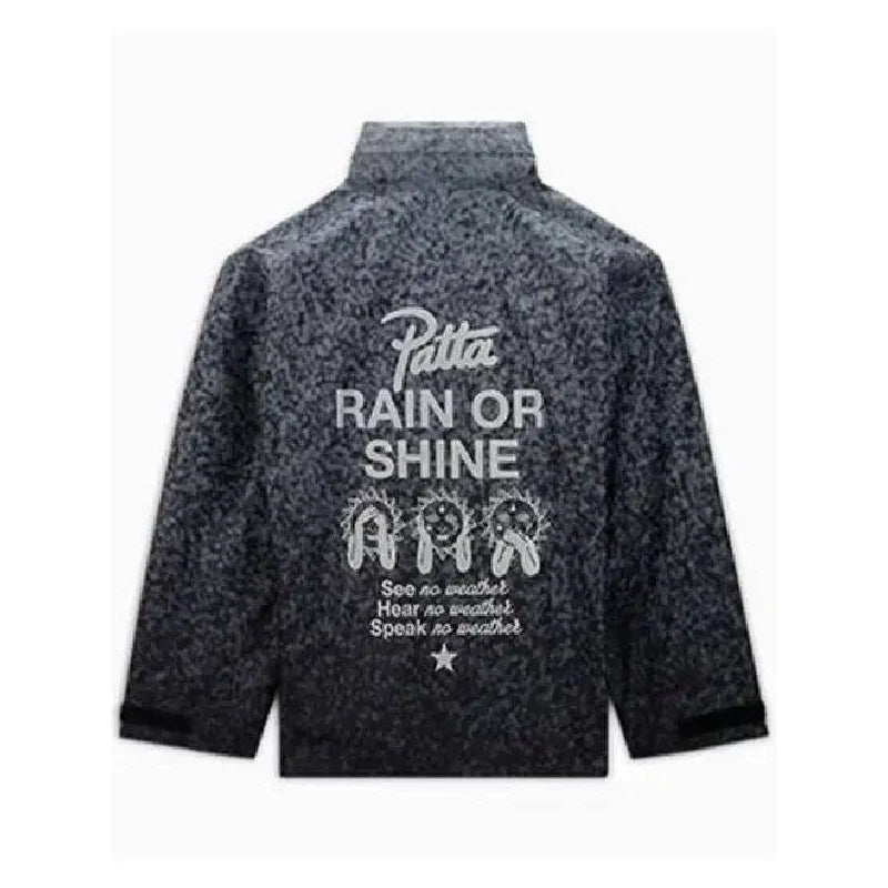 Converse x Patta Rain Black Jacket