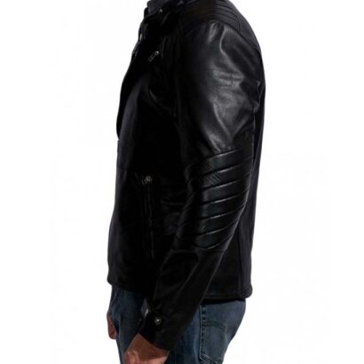 David Beckham Motorcycle Leather Jacket
